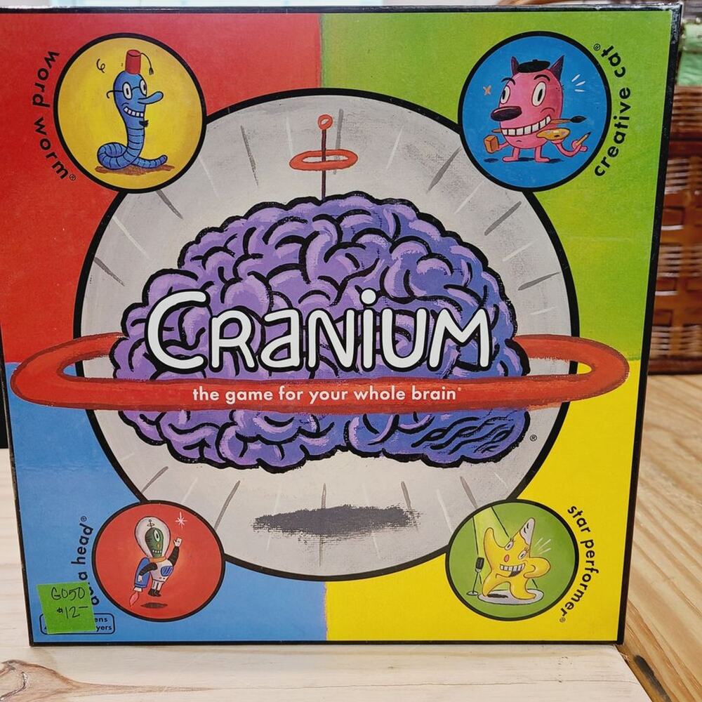 VTG 2002 CRANIUM The Game For Your Whole Brain, Board Game **100 % COMPLETE**